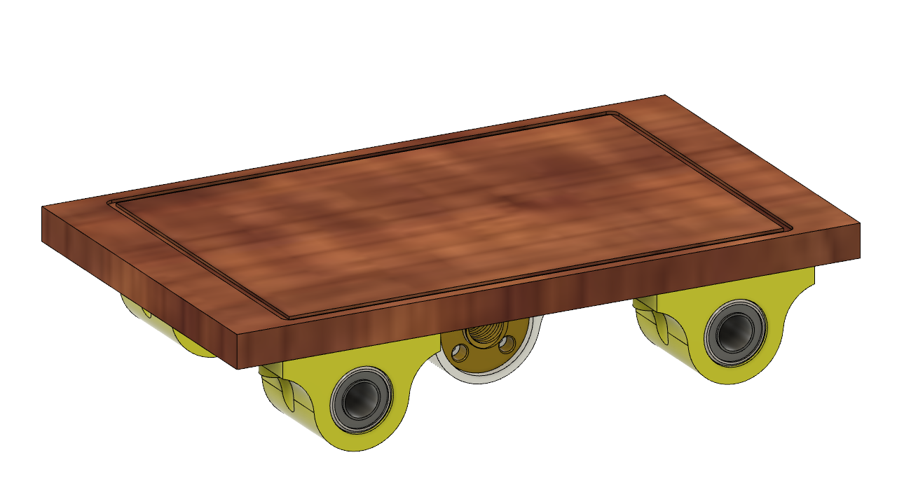 Plywood bed